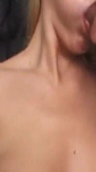 Tears Streaming Cum Drenched Face After Sloppy Pounding