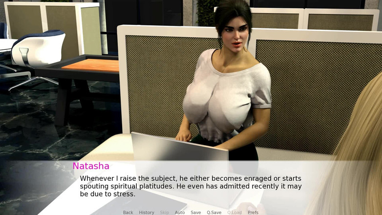 Dirty GamesXxX: Наташ шаловливая жена: толстушка с большими сиськами и большой пытается забеременеть - эпизод 1