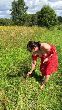 Country Girl Gives a Blowjob Outdoors