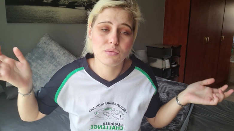 domslutfucker: सुनहरे बालों वाली तुम्हारे छोटे लंड से निपटना नहीं चाहती, अप्रत्यक्ष ब्रेकअप