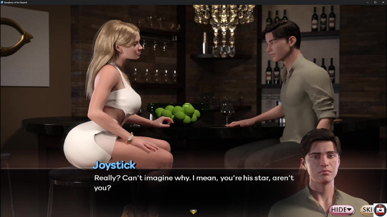 Joystick Cinema: Symphonie du serpent - (partie 16) - sa première pole dance