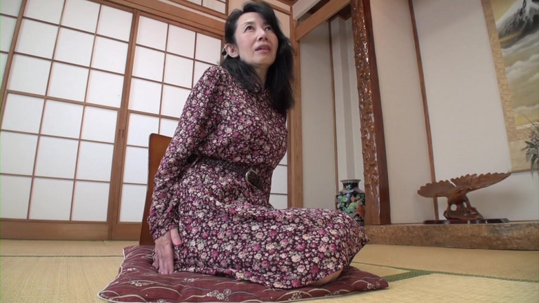 Japan Lust: Busty Japanese granny strips and rides cock