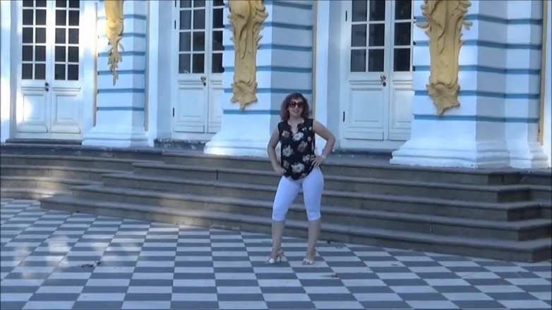 RedRoseRus: Ass in Leggings outdoor 2 - Full version