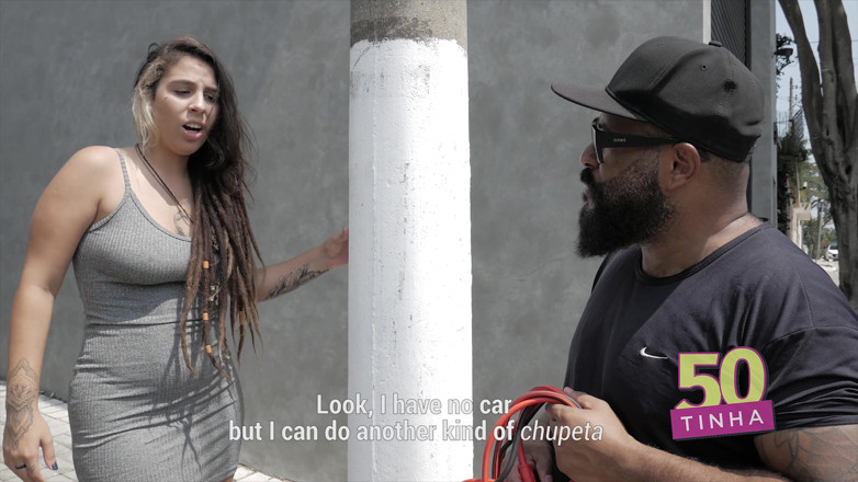 Docedeleite: Street bitch fucks stranger