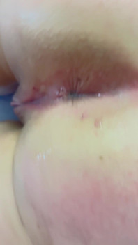 Dirty Talk Her as I Squeeze Her Cheeks and See My Cream Pie