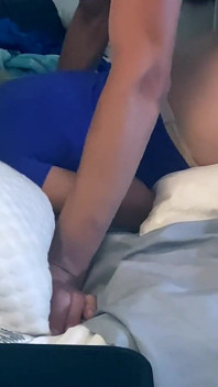 Close up of Doggy From the Side with Submissive Blonde