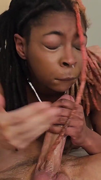 Rough Face Fucking with My Hot Ebony Friend