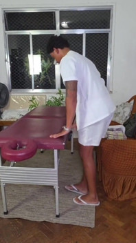The Hot Masseuse Wanted to Relax and Took Full Advantage of the Black Man.