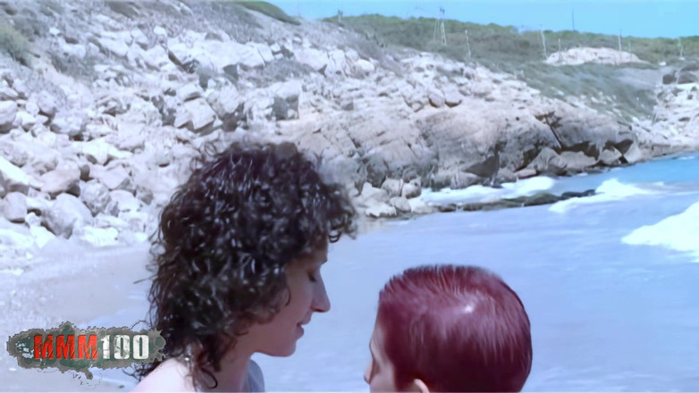 MMM100: Steffy: 2 французькі лесбіянки трахаються на пляжі