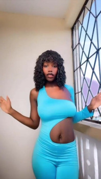 Sexy Natural Kenyan Ebony Babe Short Clip Just for You #01