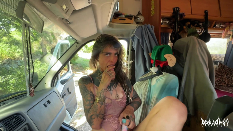 Dread Hot: Playing with My Dildos at the Campsite, Horny!