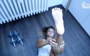 Czech Soles - foot fetish content: Working out at home only with sexy bare feet