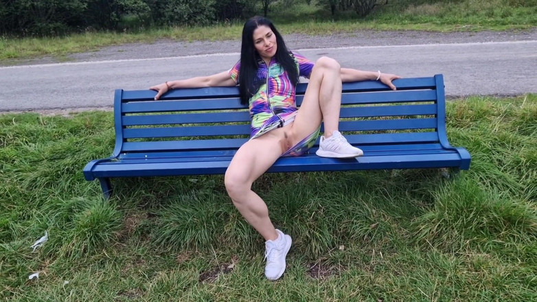 Nicky Brill: Spreading My Legs in Public Park