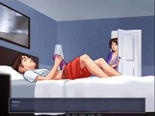 Dirty GamesXxX: Saga latem: macocha przyłapała pasierba na masturbacji na bieliźnie ep 38