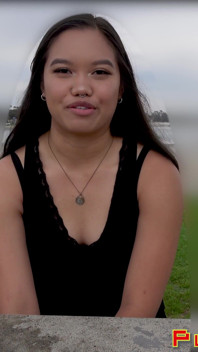 Kaylani Kao's Audition - Round 1 - Creampied in Her First Porn!