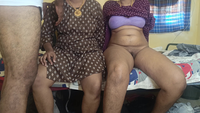 Magilmathi: Trojka Fantasy Sání s manželkou a její nevlastní sestrou