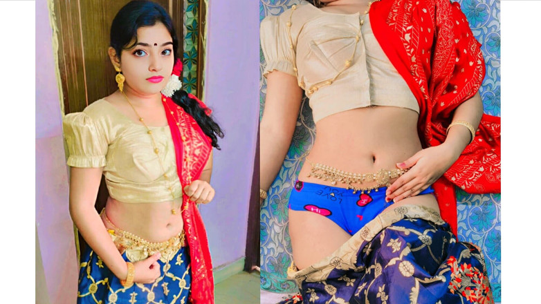 Horney_Ankita: Desi Village Beautiful Stepsister Sex with Neighbor Hindi Audio