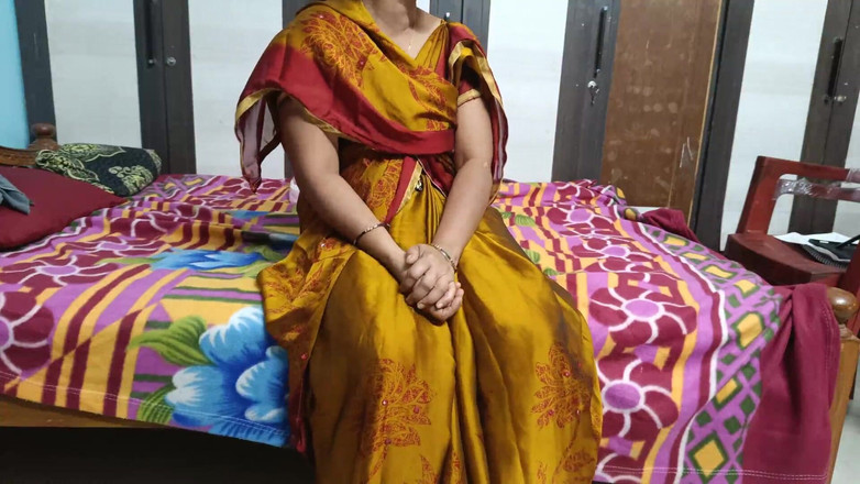 Sexy sindu: Sindu Bhabhi Saree seks met Devar in de slaapkamer