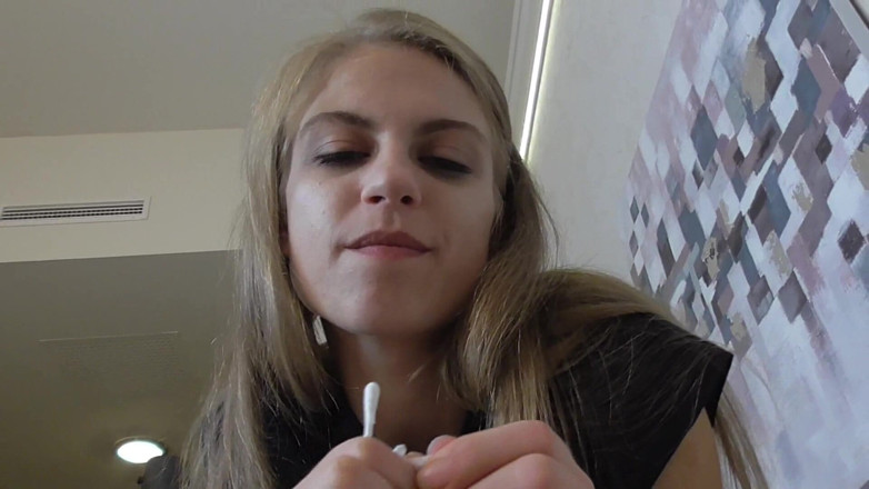 Femdom Austria: POV Dirty Nose and Ear Wax Slave of Princess Kirstin!