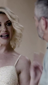 Pure Taboo Seductive Blonde MILF Kit Mercer Fucks Her New Stepson to Humiliate Her Weak Husband