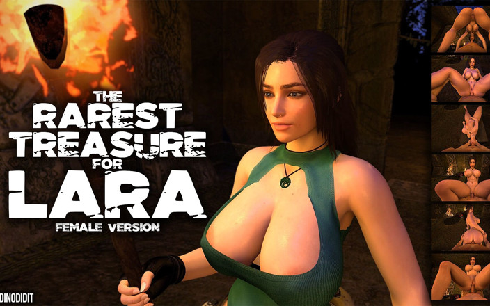 TheDinoDidIt: O Tesouro Mais Raro Para Lara - Versão Feminina