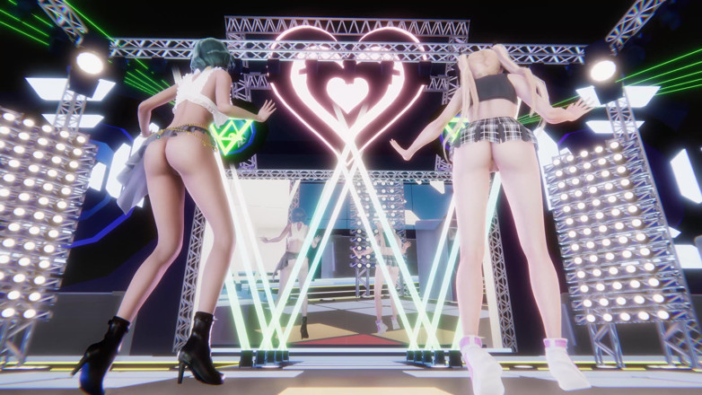 3D-Hentai Games: [mmd] Luz del sol Marie Rose Tamaki sexy striptease Doa...