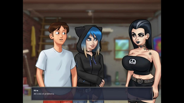 HotSummer117: Summertime Saga Cap 55 - Fest på Min väns hus