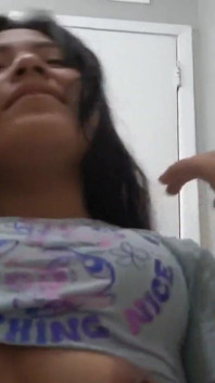 Teen Girl, I Fuck Her in the Bathroom While Her Boyfriend in the Store.i Come Inside Her Little and Tight Pussy..