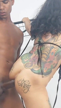 30 Minutes of Standing Anal - Interracial BBC - 0% Pussy