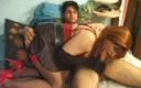 Trans dirty wish: Sexo caliente y transgresor con travestis cachondas - escena 2