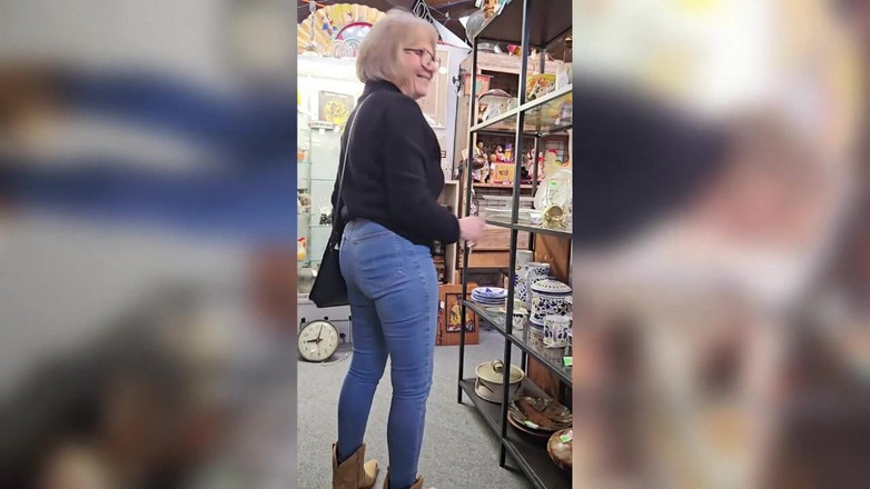 MarieRocks: Strakke spijkerbroek op 70-jarige leeftijd