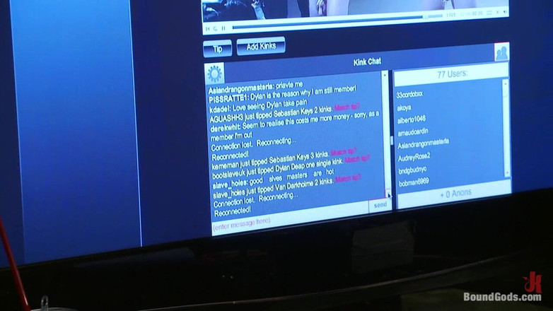 Bound gods: Aukce otroků - živé focení