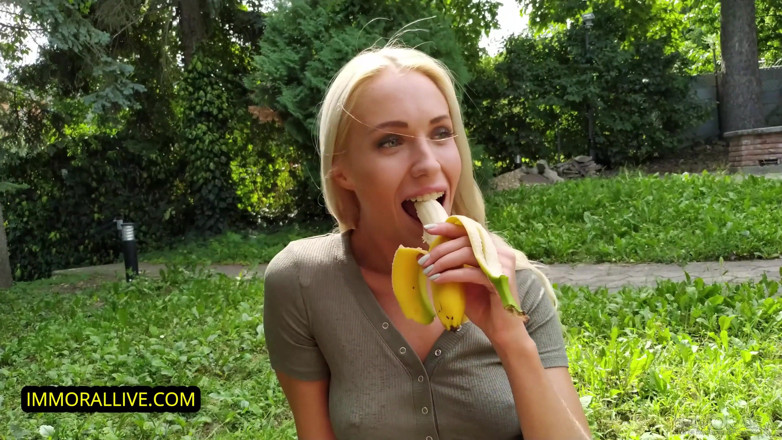 Immoral Family: Bitchy blonde takes virginity of stepbro - Hot stepsis comes home...