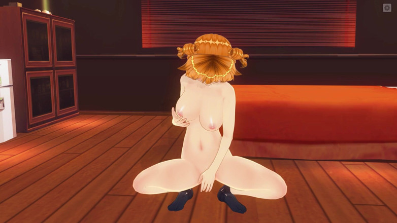 H3DC: 3D hentai redhead girlfriend masturbates in the hotel