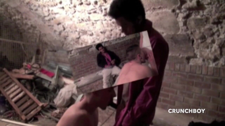 Crunch Boy: Matt Kenedy fucked in basement by 2 sexy discret scally lads