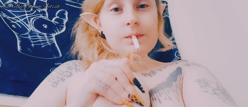 Estrella Steam: Video fetish del fumo