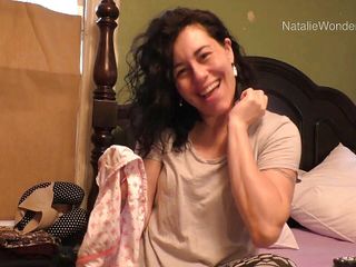 Natalie Wonder: Loving stepsister&#039;s dirty panties