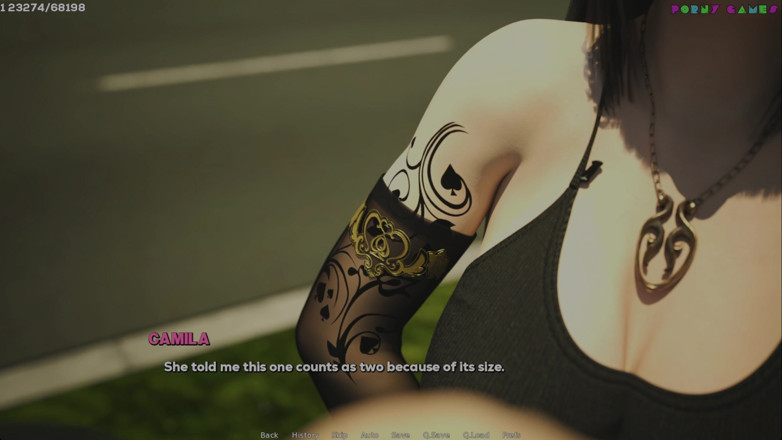 Porny Games: Shadows of Desire by Shamandev - Androgynous Boyfriend Catches His Busty...