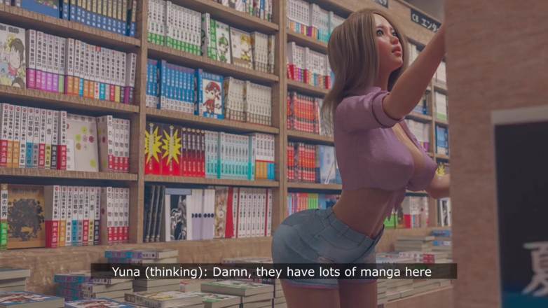 Girl Xgamer: Dirty Stranger Sex Behind the Bookshelves