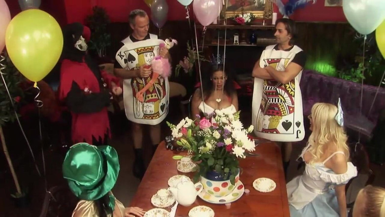 Galaxy Orgy: Theme party ended in orgy