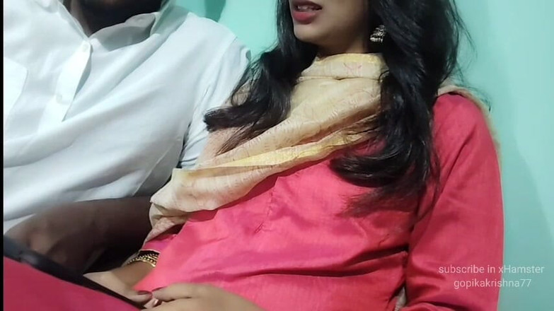 GOPIKA KRISHNA: 新婚的嫂子给老公戴绿帽，和十几岁的继兄做爱