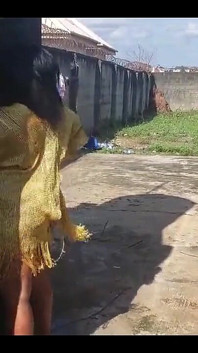 Big Fat Ass Versus Big Fat Cock. Neighbors Battle Part 1