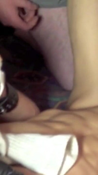 Slut fucked by French twink with masked face