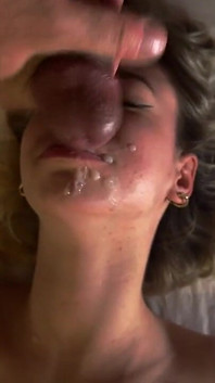 Sliding My Cock in Model's Soft Warm Mouth
