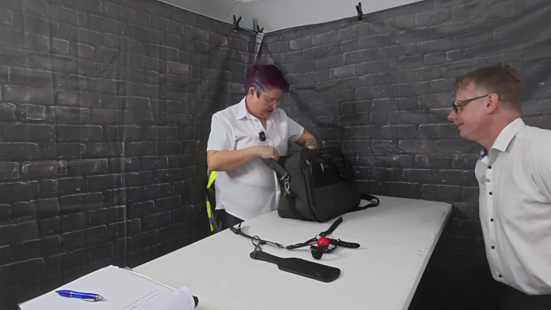 The Izars: Sargent Izar Does a Search on Suspect Latex Bubble