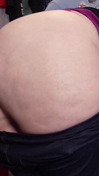 Huge Booty French Wife Takes Big Dick in the Locker Room.
