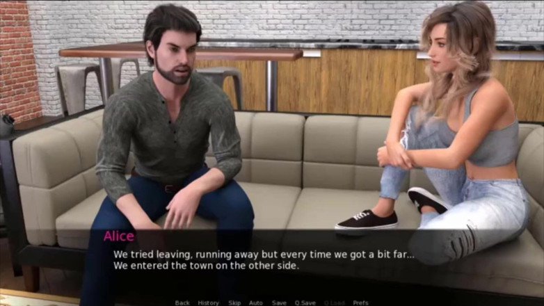 Visual Novels: Pine falls bölüm 4
