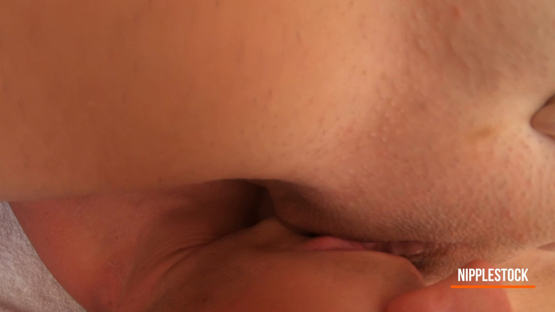 Nipple Stock: Woman power domination facesitting