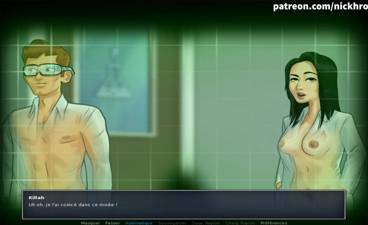 Cartoon Universal: Summertime saga part 157 - nude friends ( French sub )