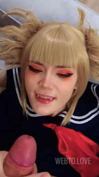 Hungry Himiko Toga From the League of Villains Loves to Get Fucked and Cum All Over Her Pretty Face